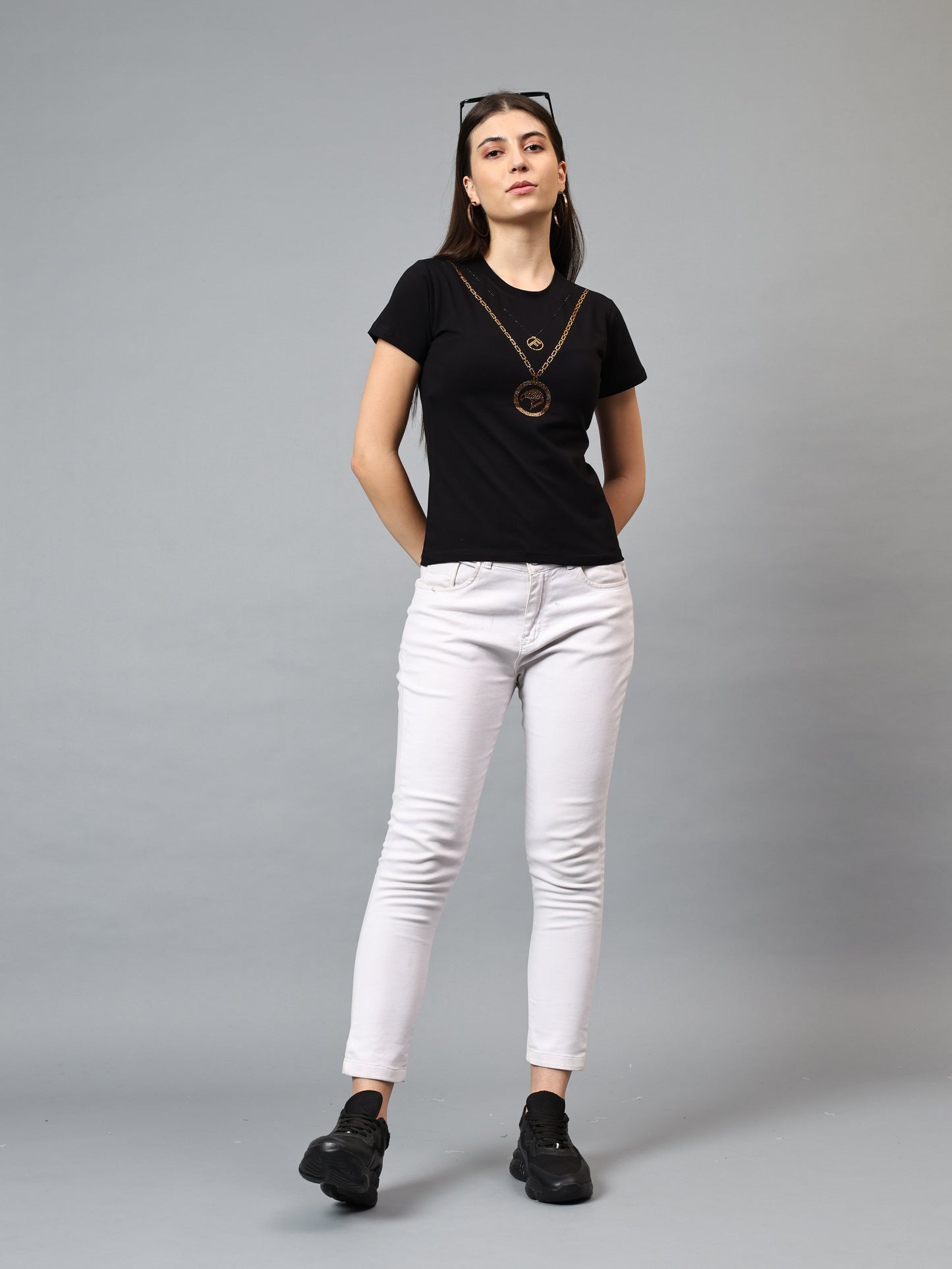 Women Luxury Cotton T-Shirts (FLOCK)