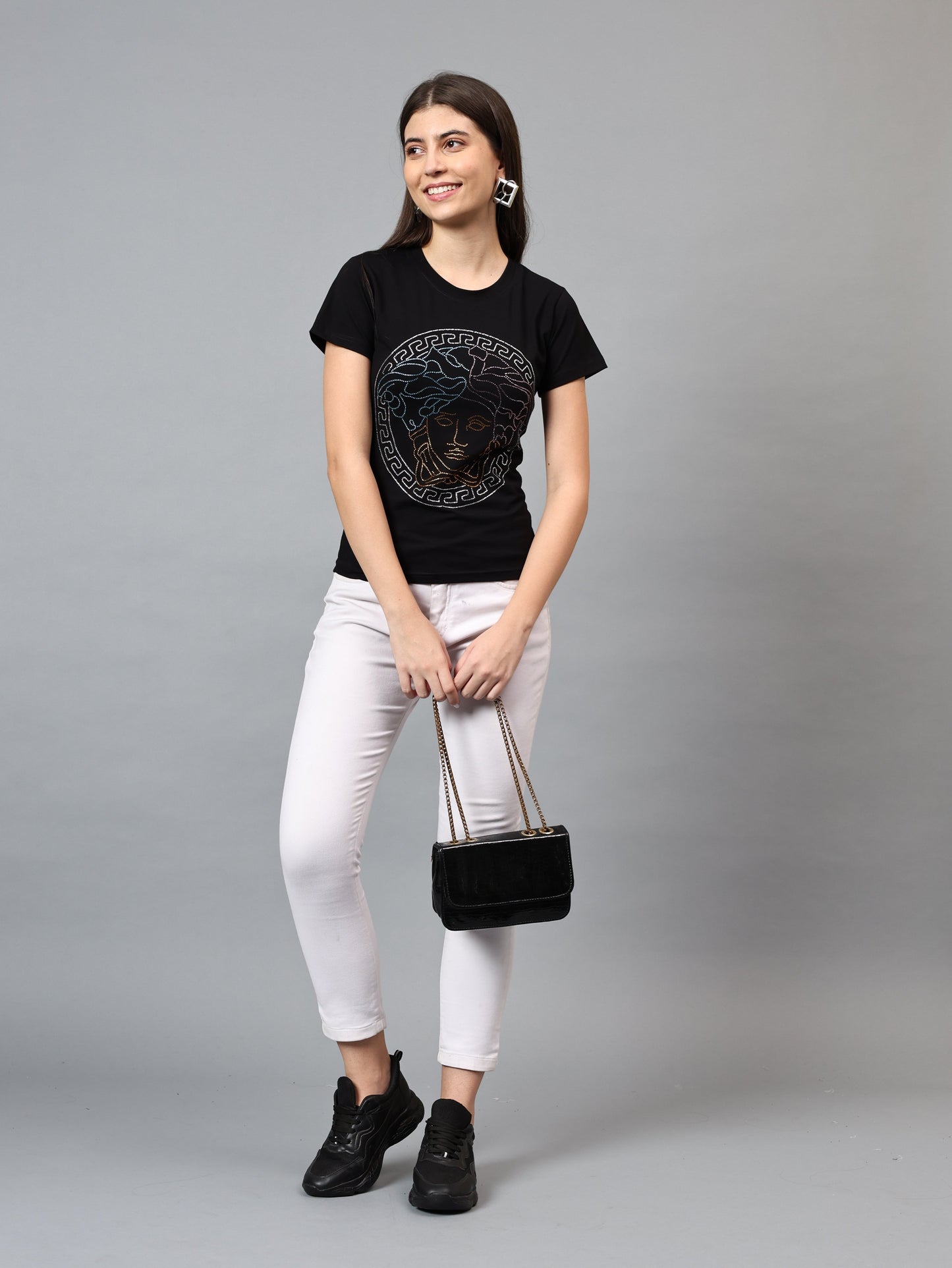 Women Luxury Cotton T-Shirts (EMPRESS)