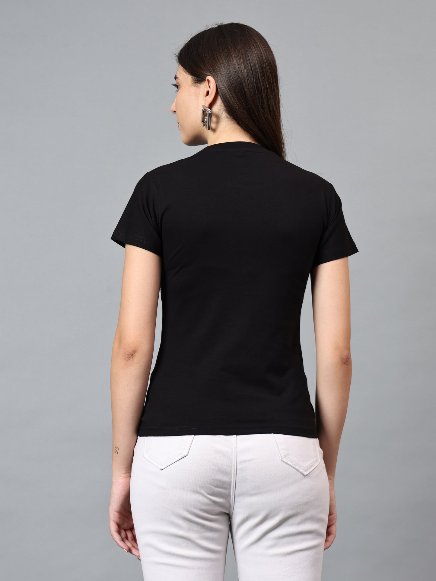 Women Luxury Cotton T-Shirts (CROWN)